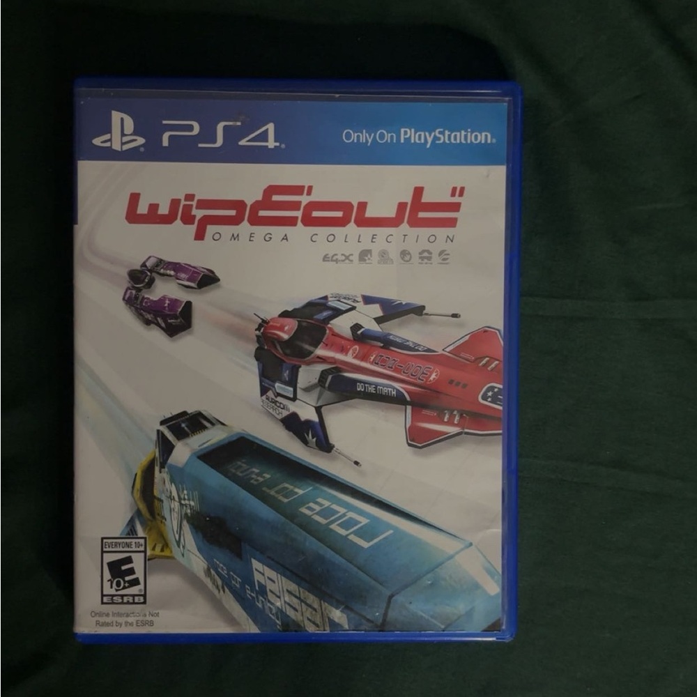 WipEout Omega Collection for PS4 - Blue Case